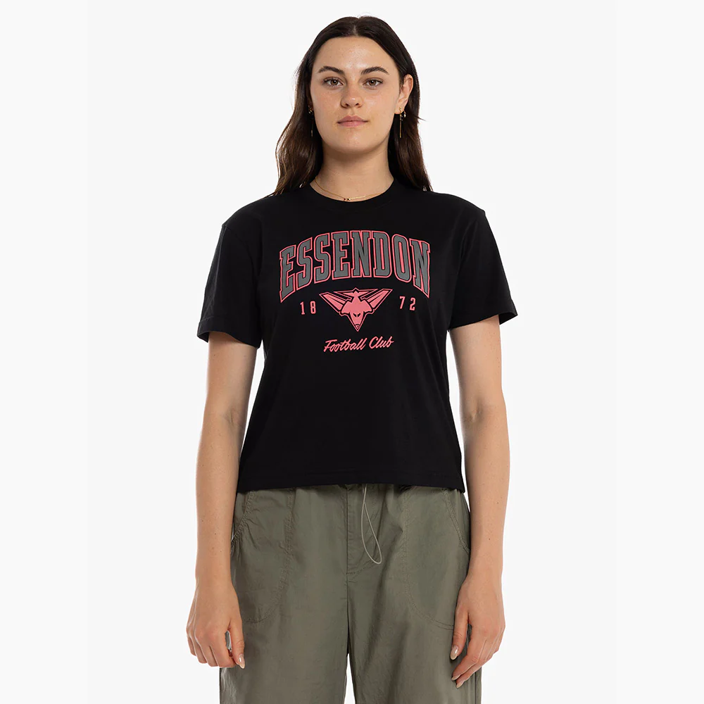 Essendon Bombers Womens Printed Pop Tee - Image 10