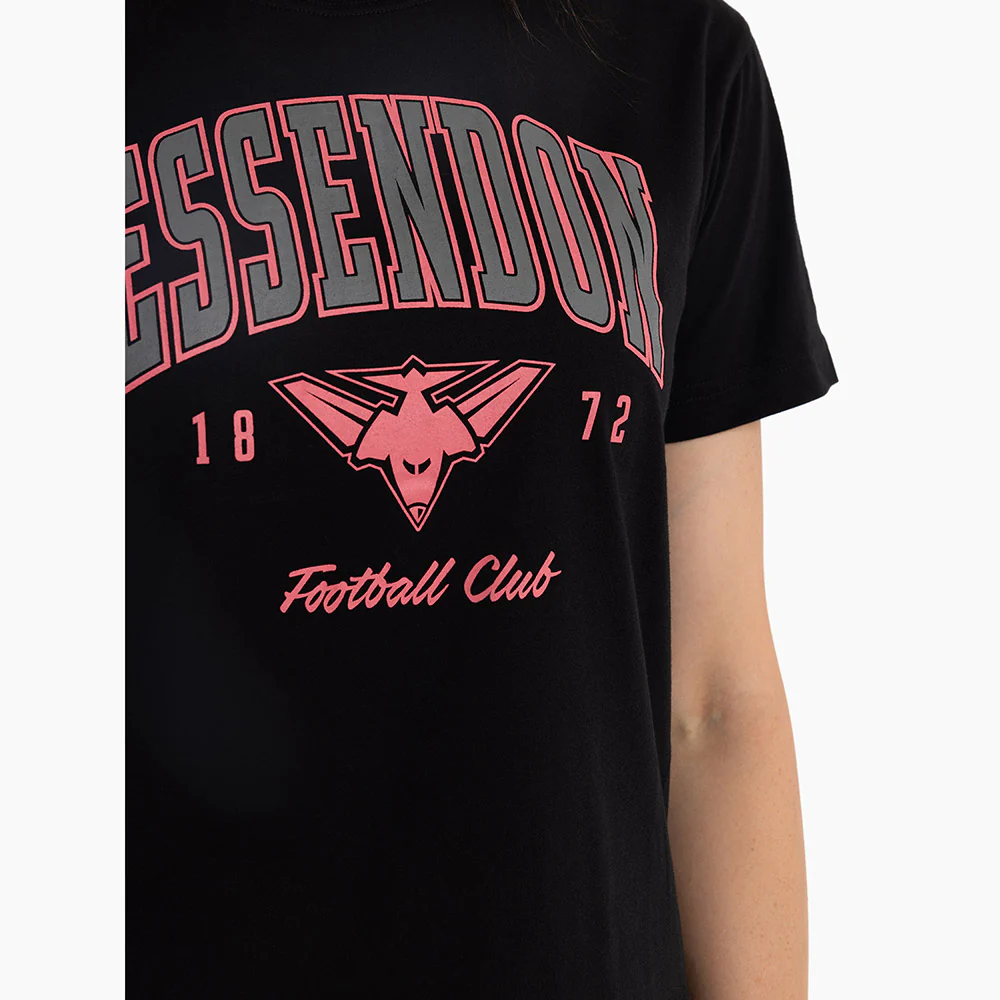 Essendon Bombers Womens Printed Pop Tee - Image 6