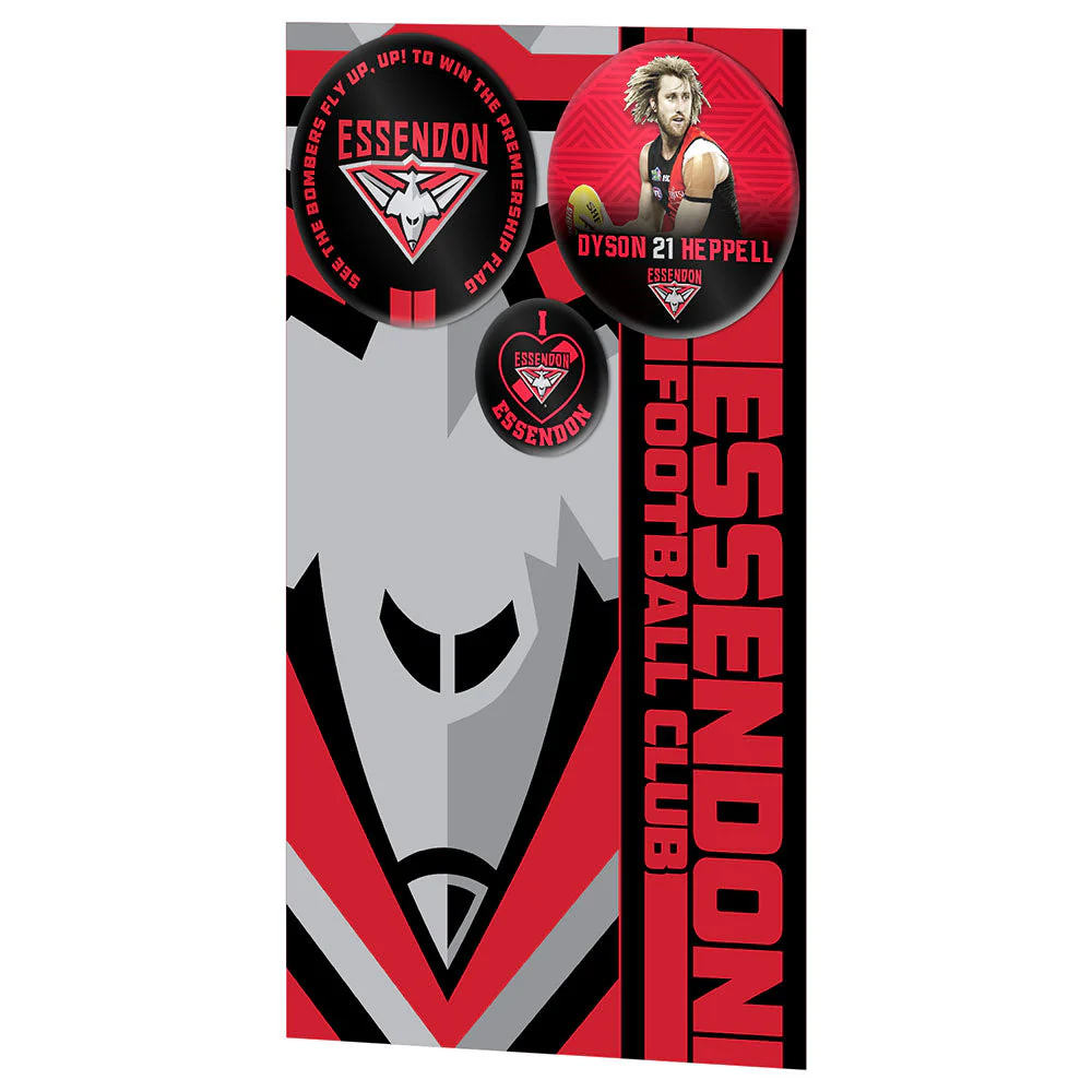 Essendon 3-Badge Card - Image 2