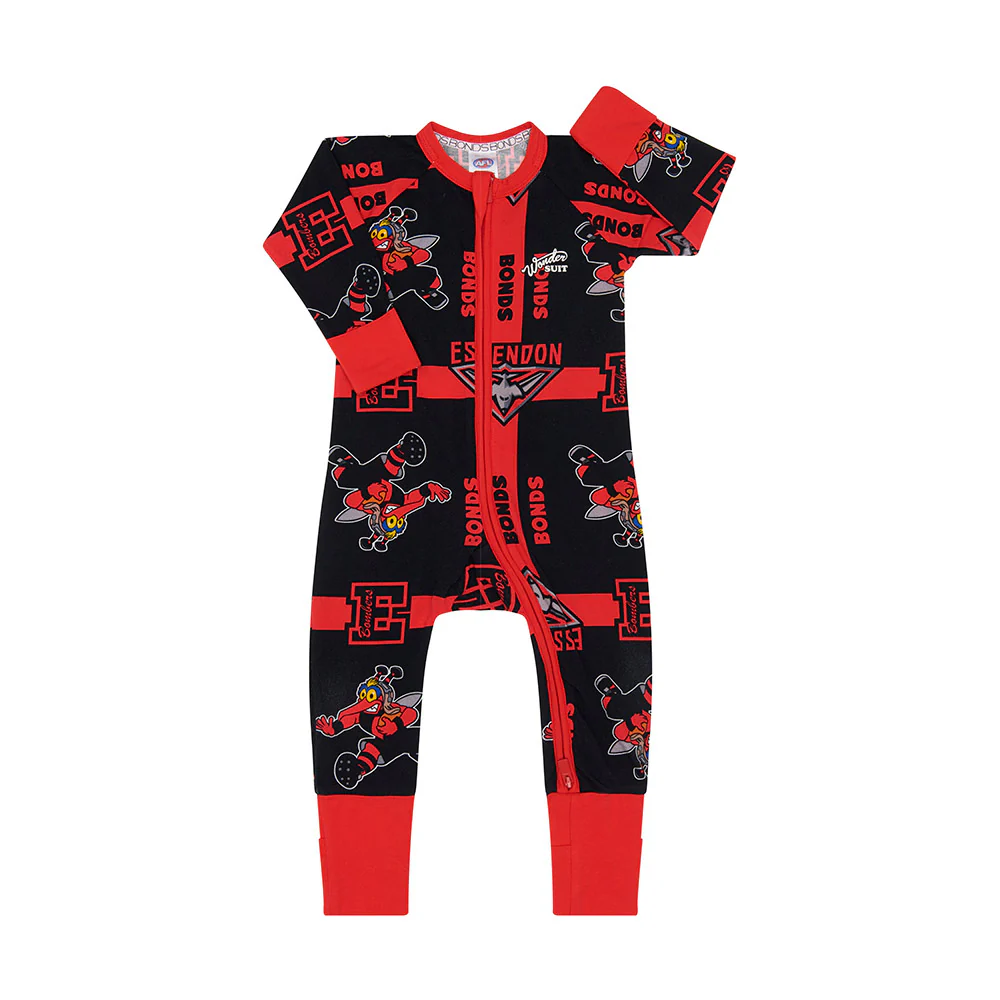 Essendon Babies Wondersuit