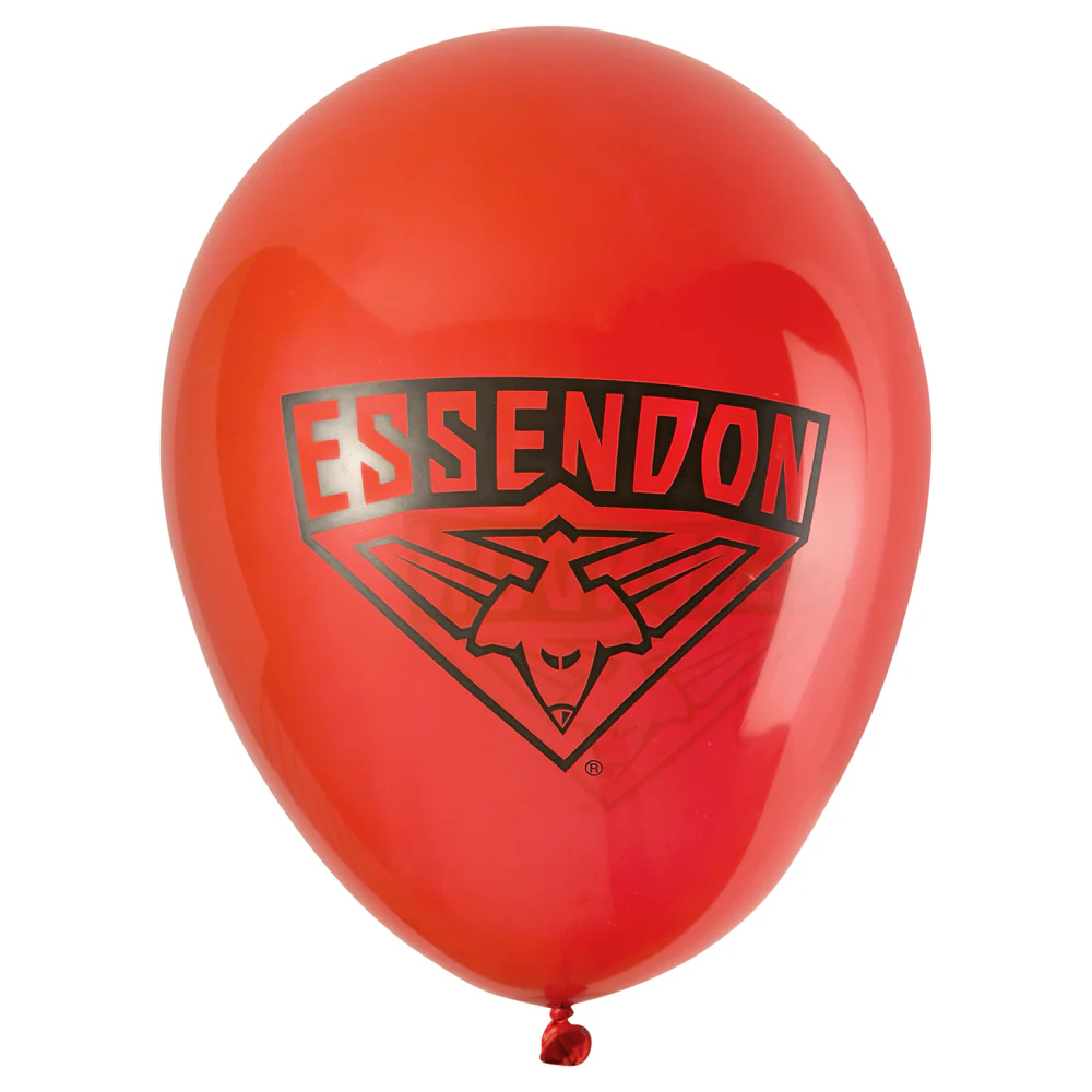 Essendon Balloons - 25 Pk - Image 2