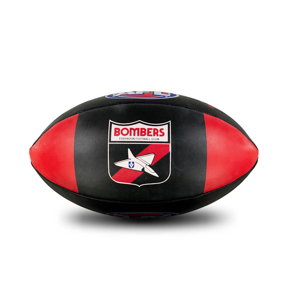 Essendon Bombers 1st 18 Synthetic All Surface Retro Football - Size 3 - Image 8