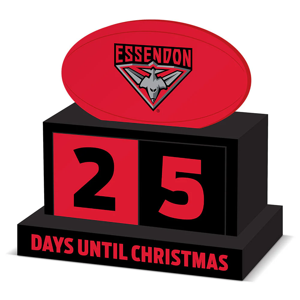 Essendon Bombers Christmas Countdown Blocks - Image 2