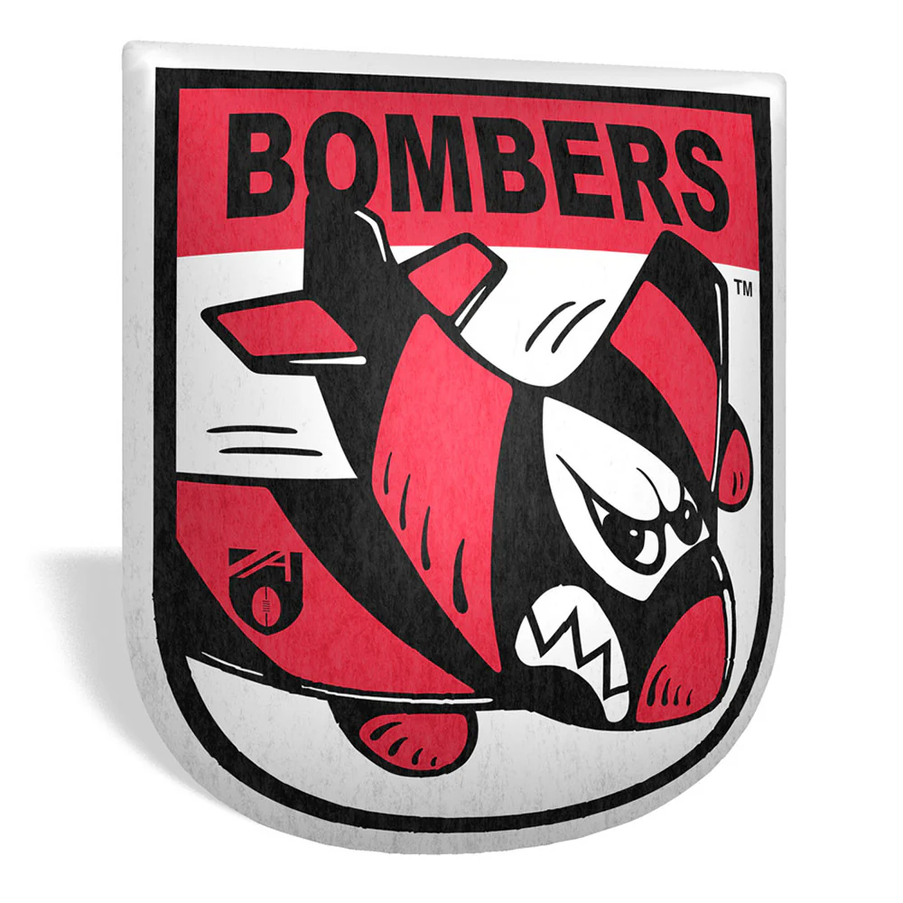 Essendon Bombers Retro Mascot Shaped Cushion - Image 2