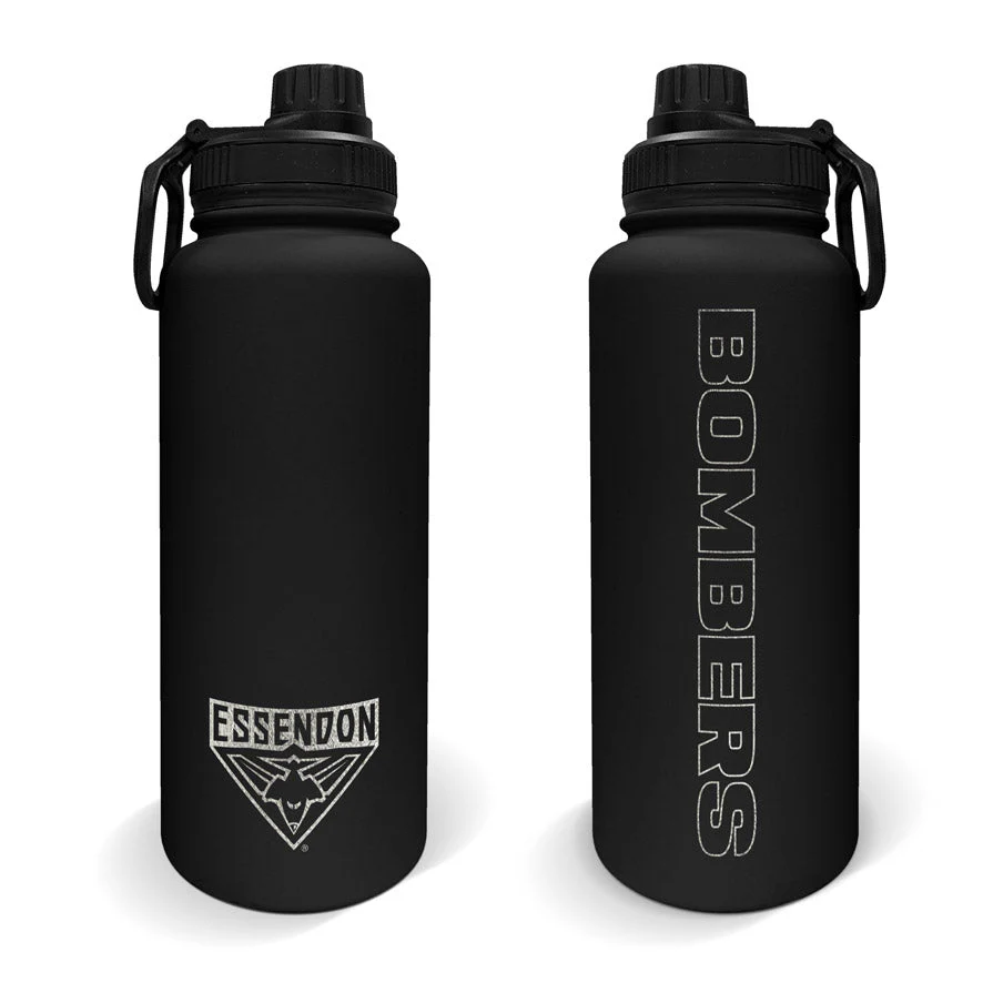 Essendon Bombers Stainless Steel Insulated Drink Bottle 960ml