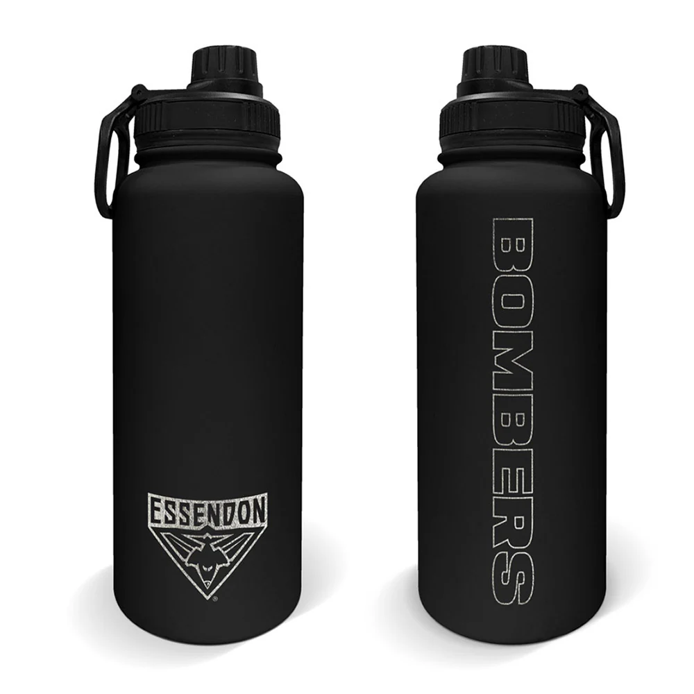 Essendon Bombers Stainless Steel Insulated Drink Bottle 960ml - Image 2