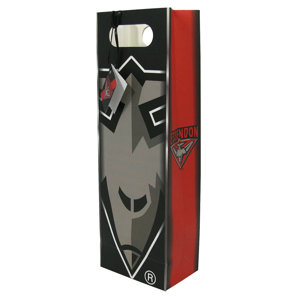Essendon Bottle Gift Bag - Image 3