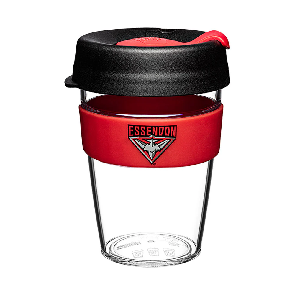 Essendon Clear Medium Keepcup - Image 2