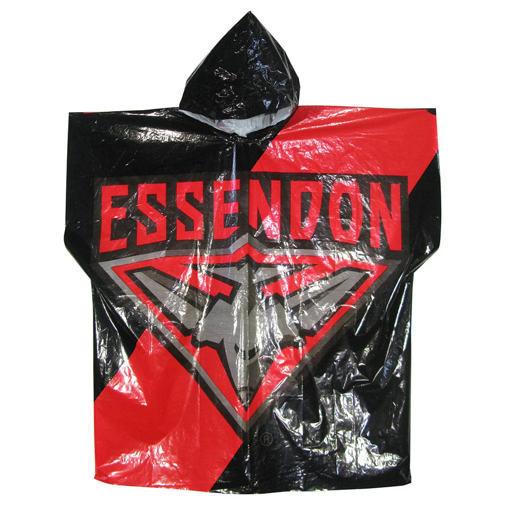 Essendon Full Print Poncho - Image 2
