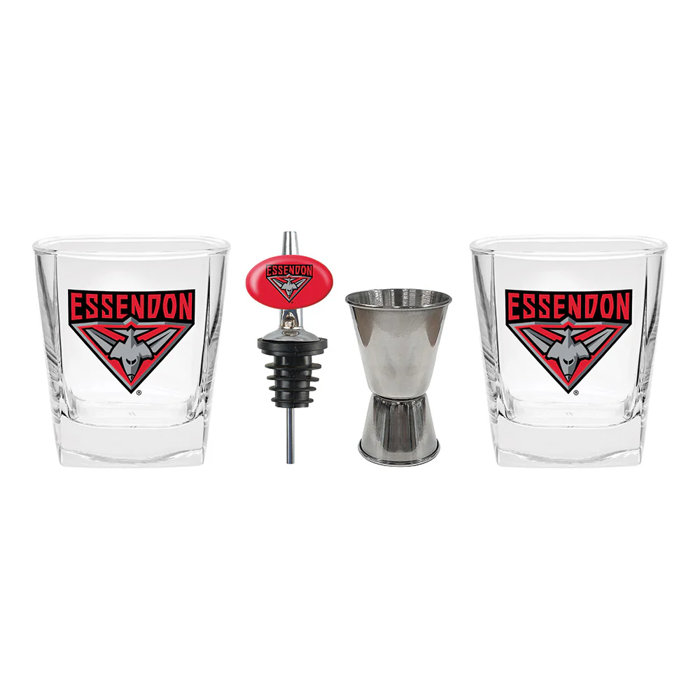 Essendon Glasses, Jigger & Pourer