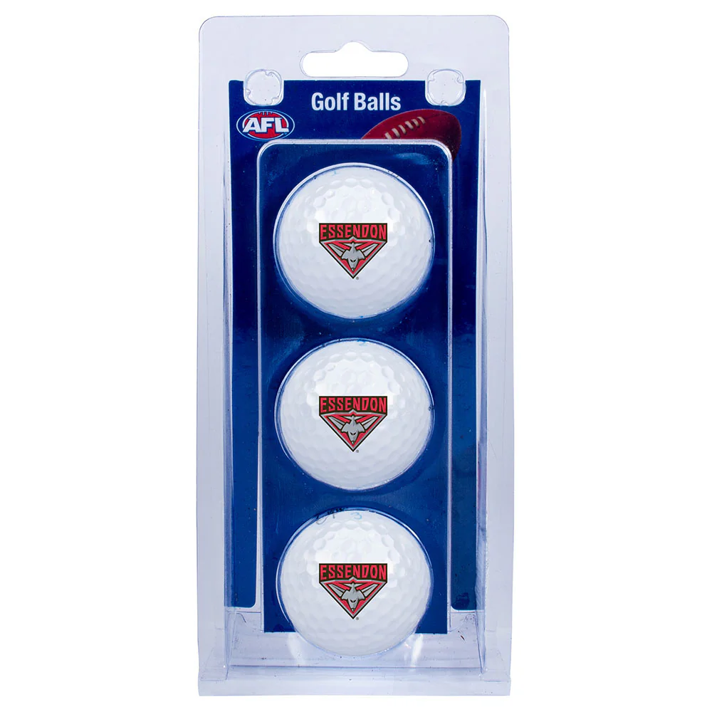 Essendon Golf Balls - 3pk