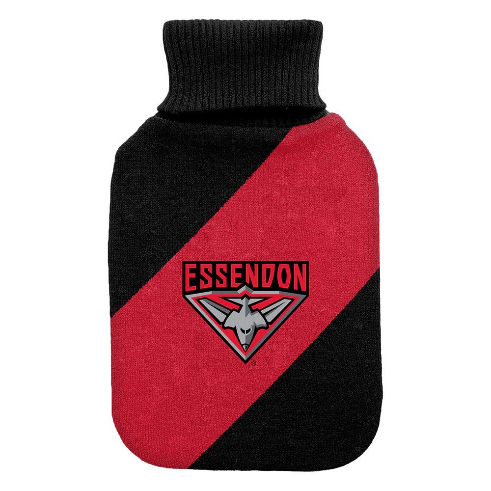Essendon Bombers Hot Water Bottle & Cover - Image 2