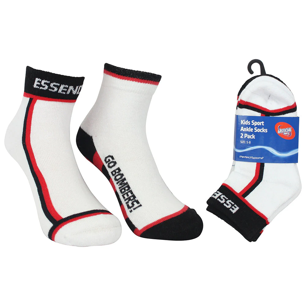 Essendon Kids Socks- 2pk - Image 2