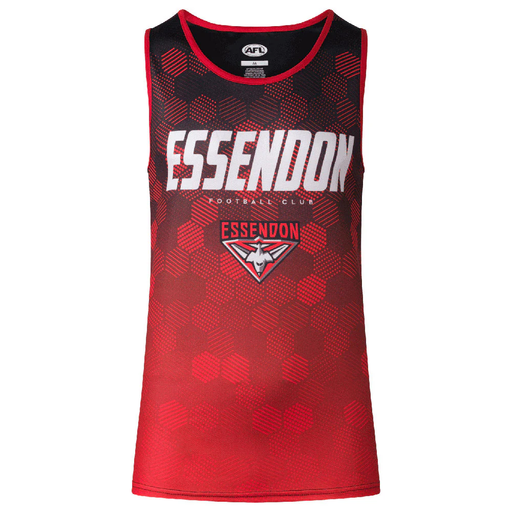 Essendon Mens Premium Singlet - Image 3