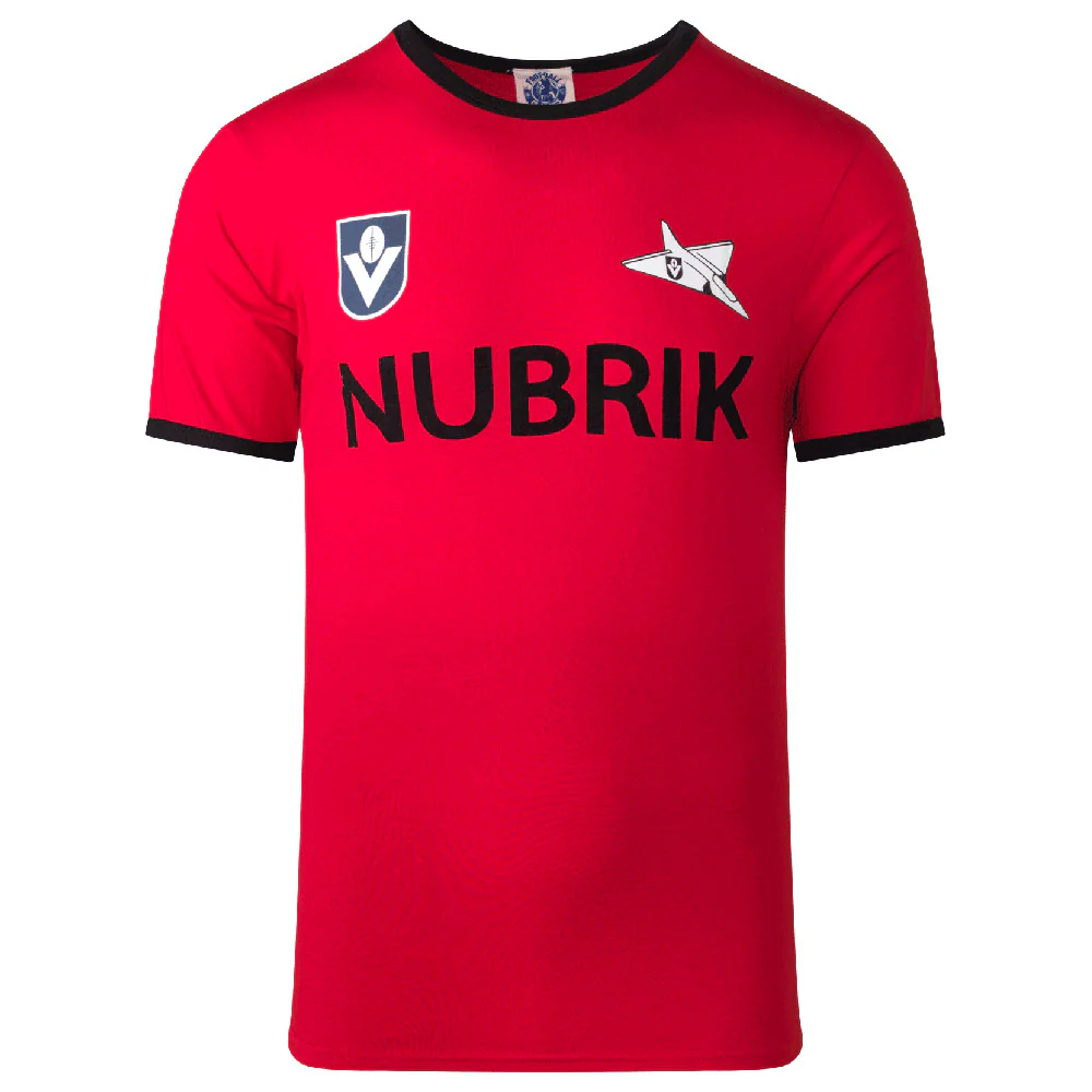 Essendon Mens Red Throwback Tee