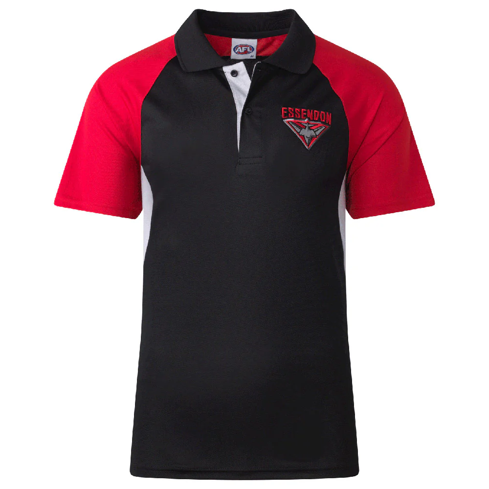 Essendon Mens Summer Premium Polo