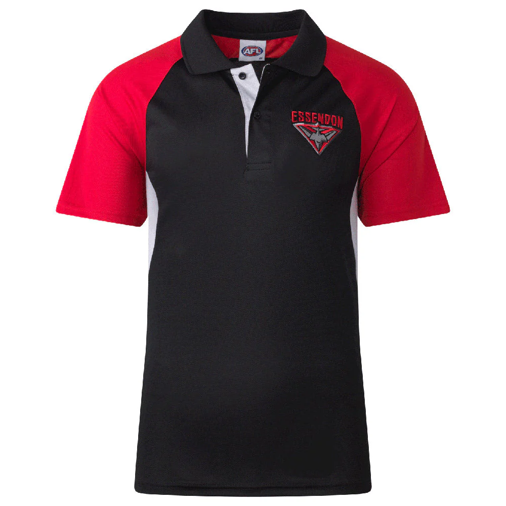 Essendon Mens Summer Premium Polo - Image 3
