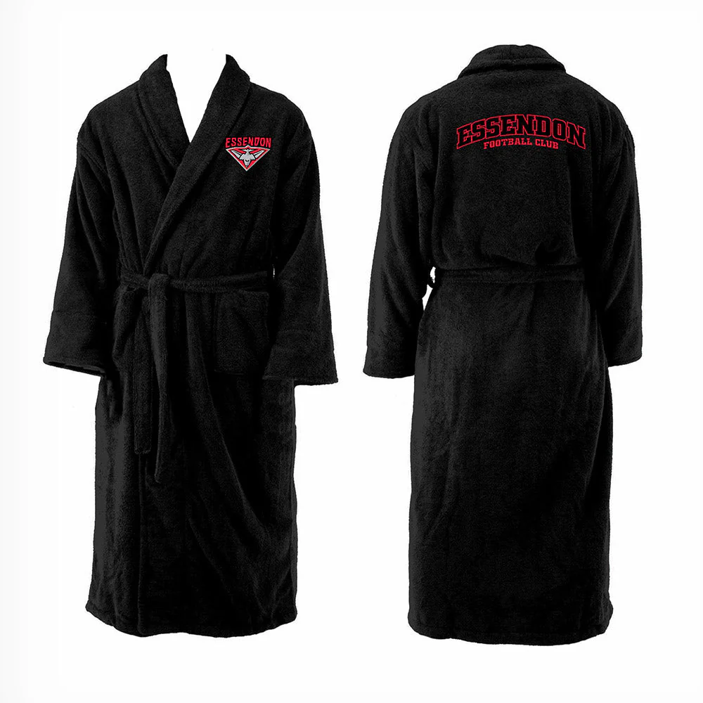 Essendon Adults Team Long Sleeve Bathrobe - Image 2