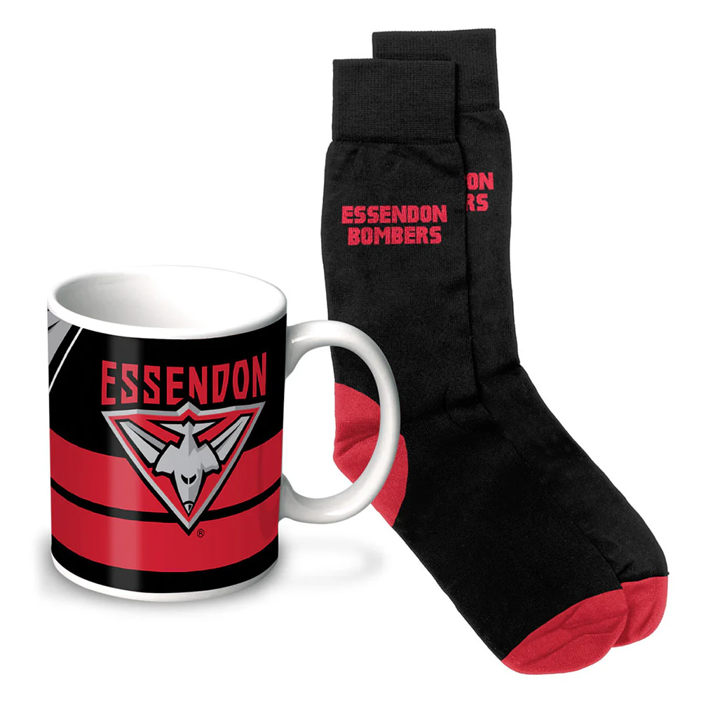 Essendon Mug And Sock Gift Pack