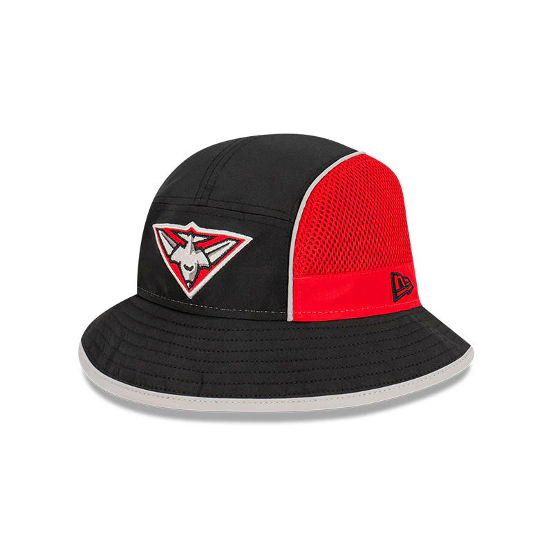 Essendon New Era 2023 Authentic Sports Bucket Hat - Image 11