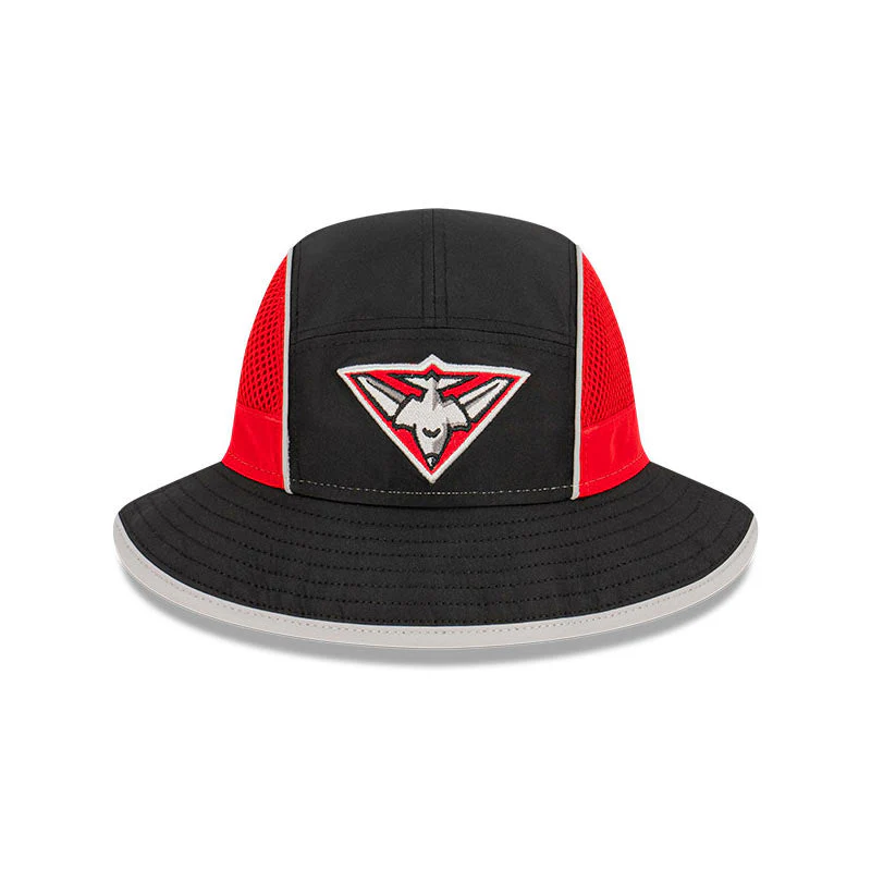 Essendon New Era 2023 Authentic Sports Bucket Hat - Image 14