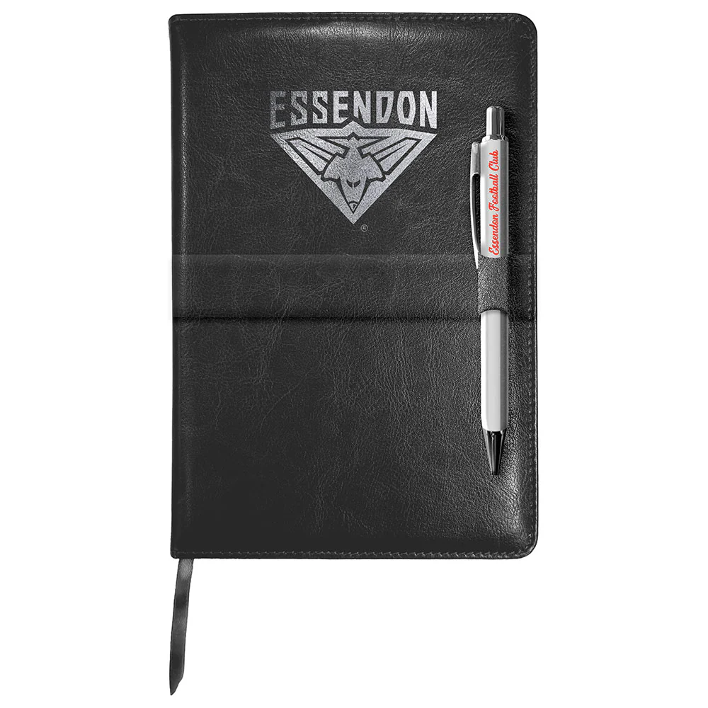 Essendon Notebook And Pen Gift Pack