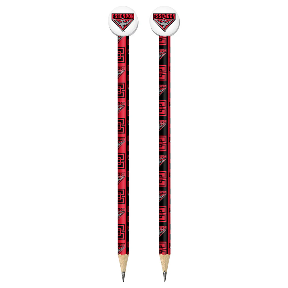 Essendon Pencil With Eraser - Image 2