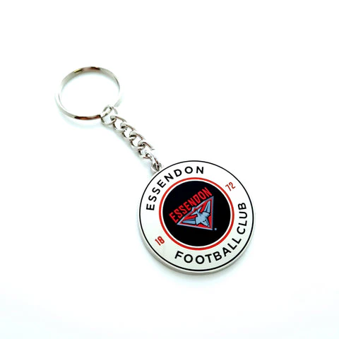 Essendon Round Logo Keyring - Image 2
