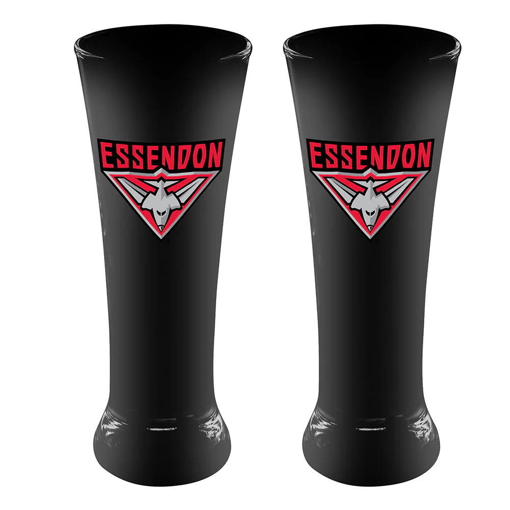 Essendon Set Of 2 Coloured Glass Skols - Image 2