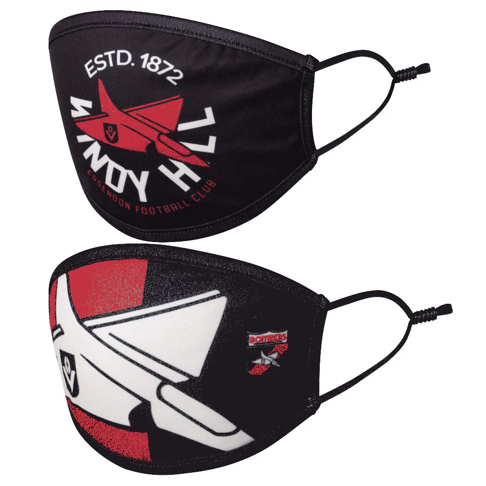 Essendon Set Of 2 Face Masks