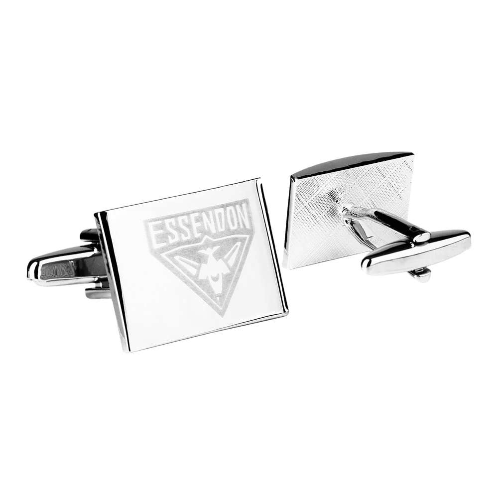 Essendon Silver Cufflinks - Image 4