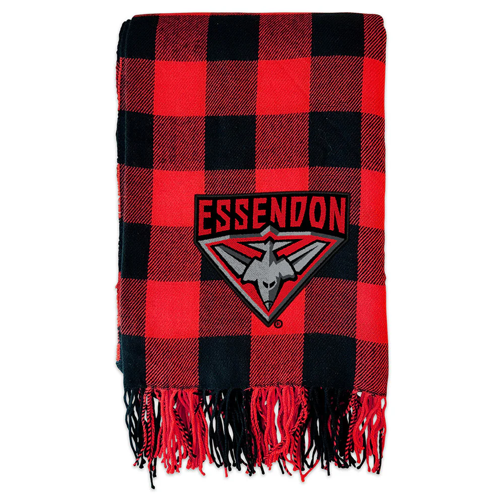 Essendon Tartan Throw - Image 2