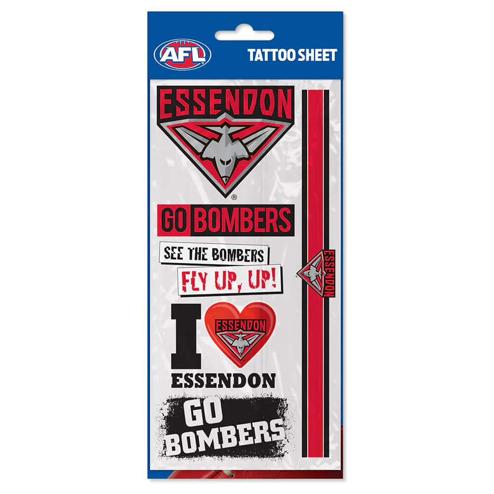 Essendon Tattoo Sheet - Image 2