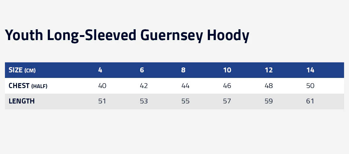 Essendon Youth Long-Sleeved Guernsey Hoody - Image 3