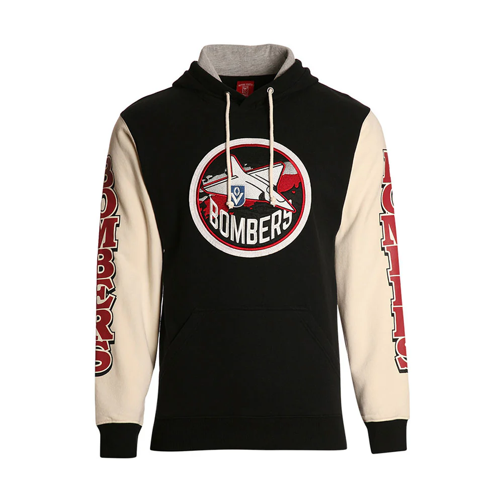 Essendon Youth Retro Pullover Hoody