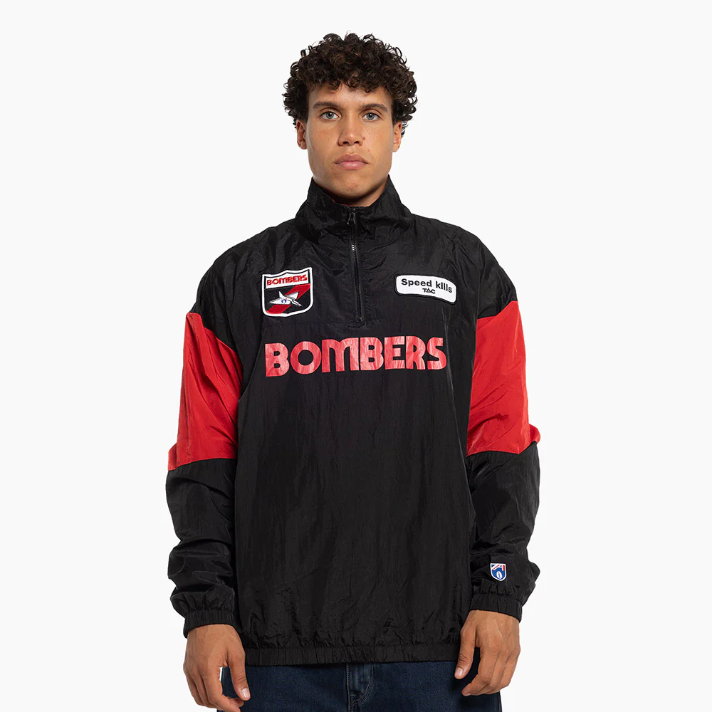 Essendon Bombers Adults Throwback Pullover Windbreaker