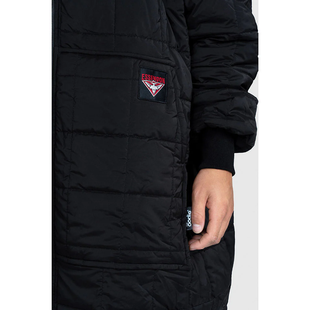 Essendon Bombers 2024 Adults Outdoor Zip Oodie - Image 6