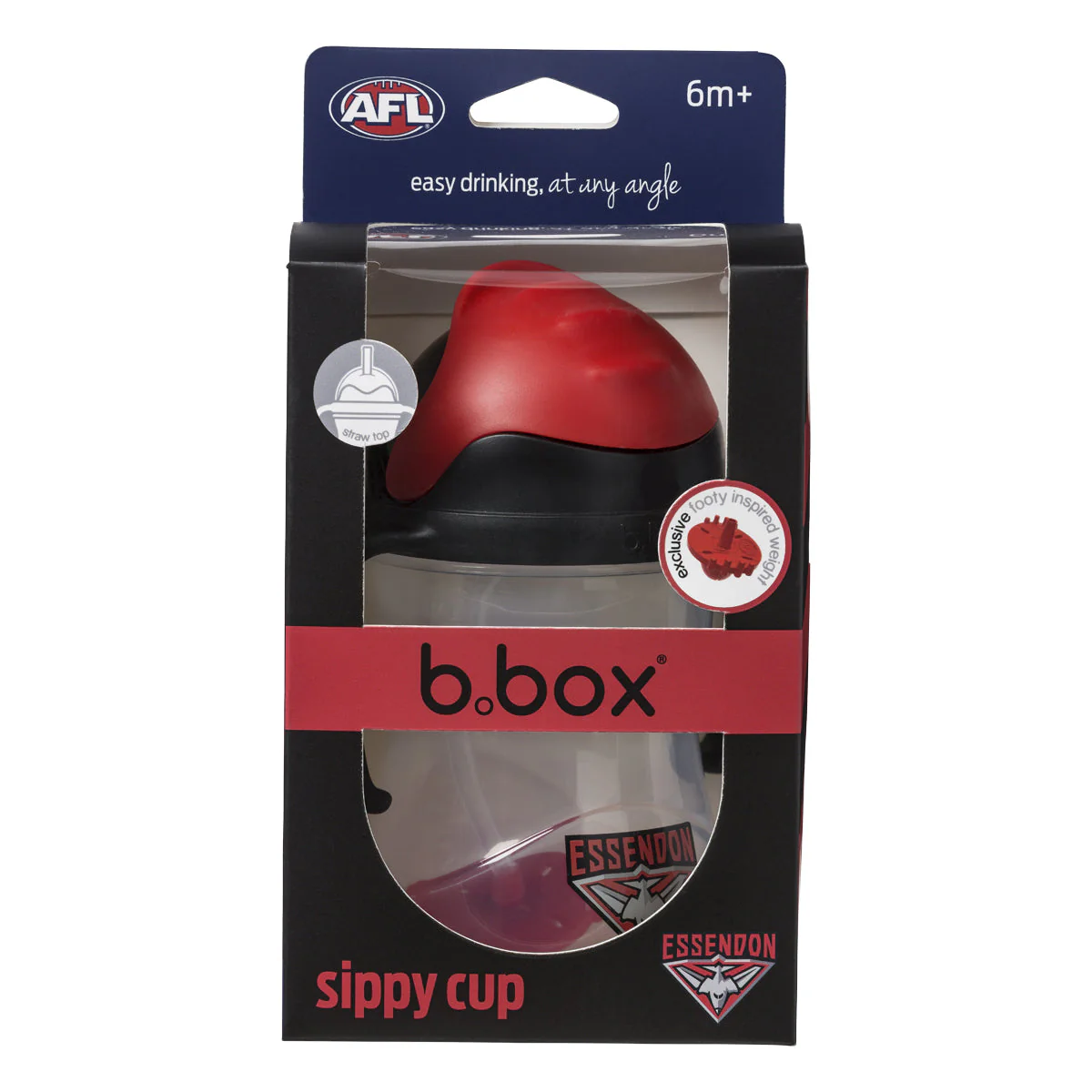 Essendon Bomber B Box Sippy Cup - Image 6