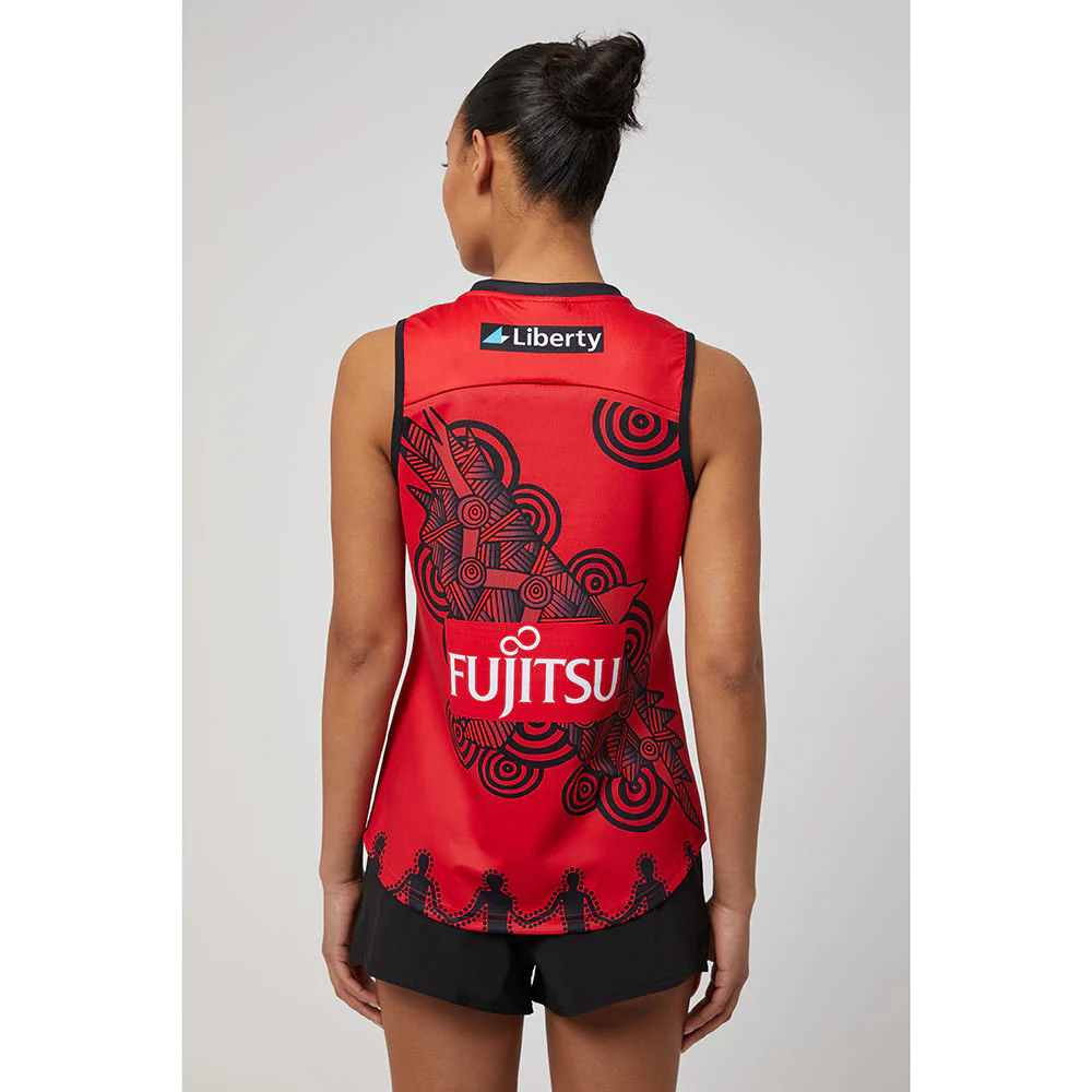Essendon AFLW Season 7 Womens Indigenous Guernsey - Image 6