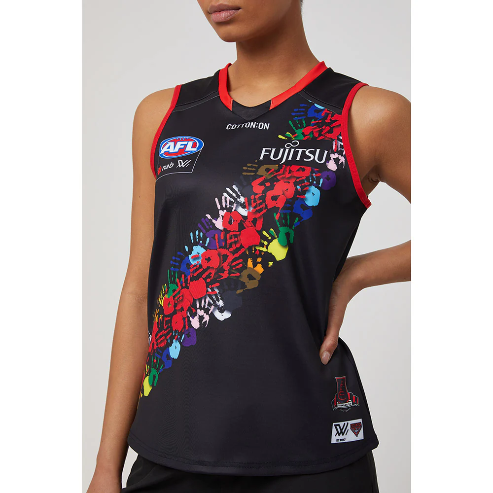 Essendon AFLW Season 7 Womens Pride Guernsey - Image 4