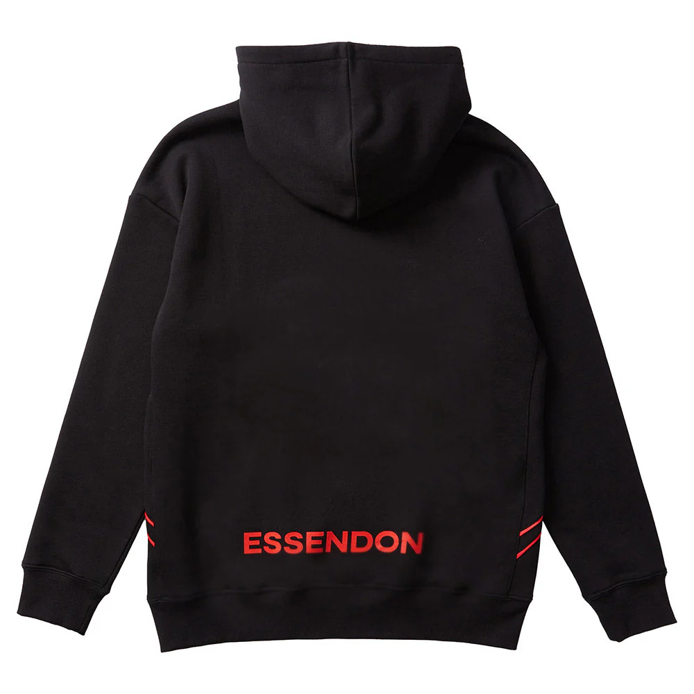 Essendon Bombers AFLW S10 Fleece Hoodie - Image 2