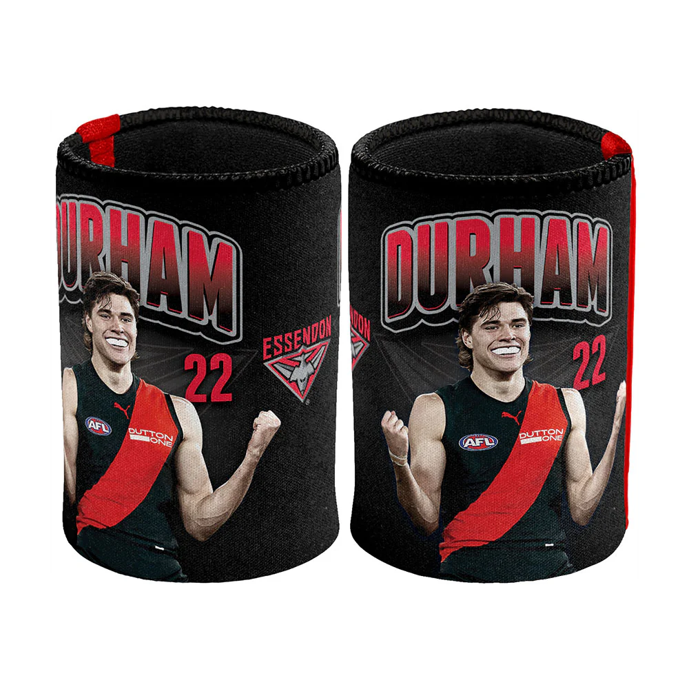 Essendon Player Can Cooler Sam Durham