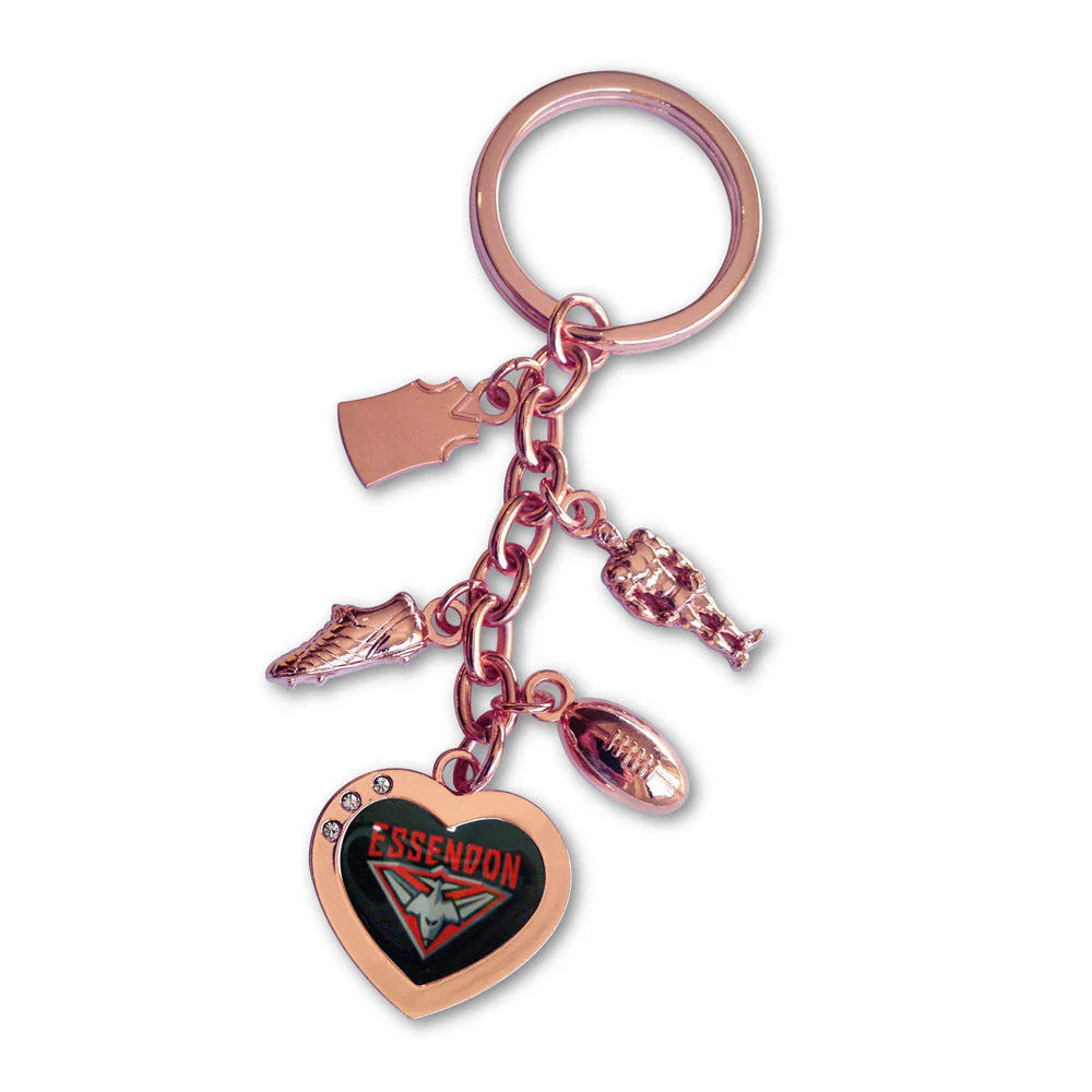 Essendon Charm Keyring - Image 2
