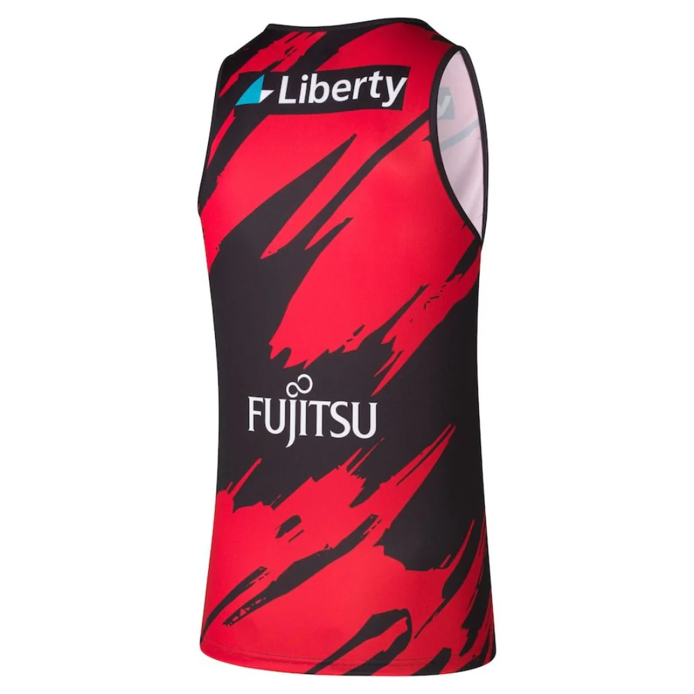 Essendon 2025 Authentic Training Singlet - Image 2