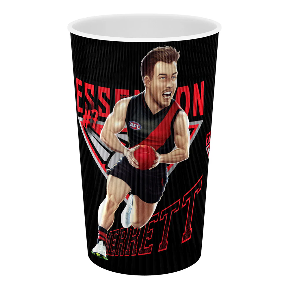 Essendon Grange Lenticular Tumbler - Zach Merrett