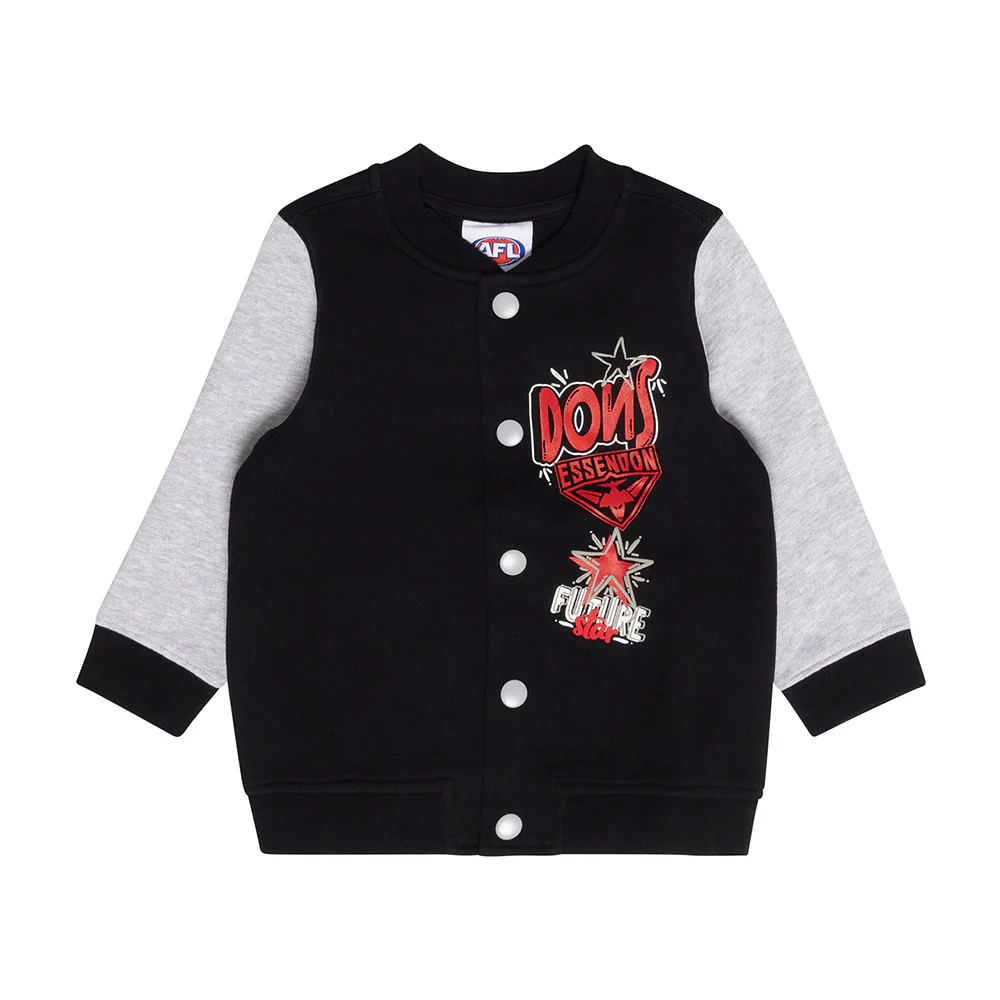 Essendon Kids Varsity Fleece Jacket