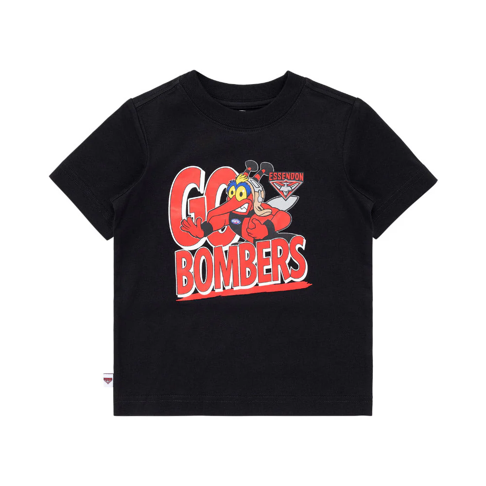 Essendon Bombers Kids Woof Mascot Tee - Image 5