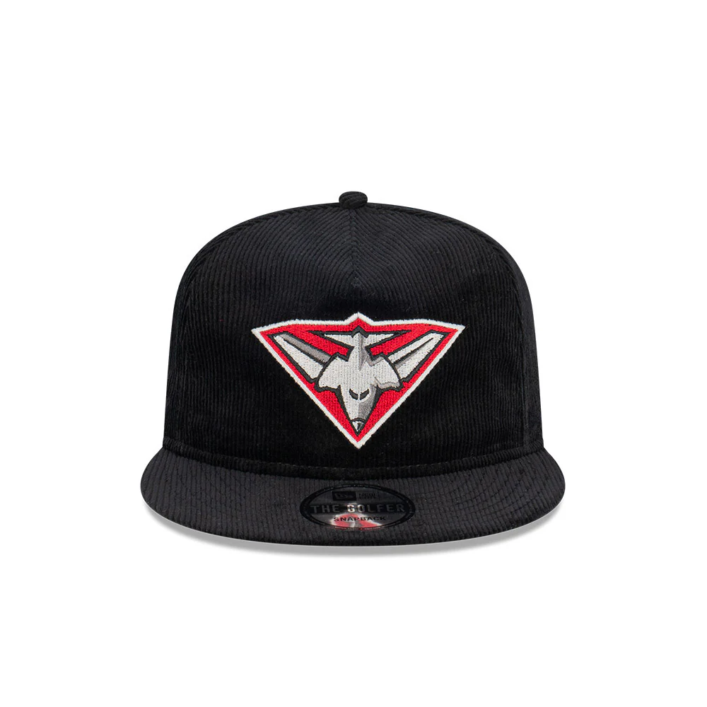 Essendon New Era Corduroy Golfer Cap - Image 3