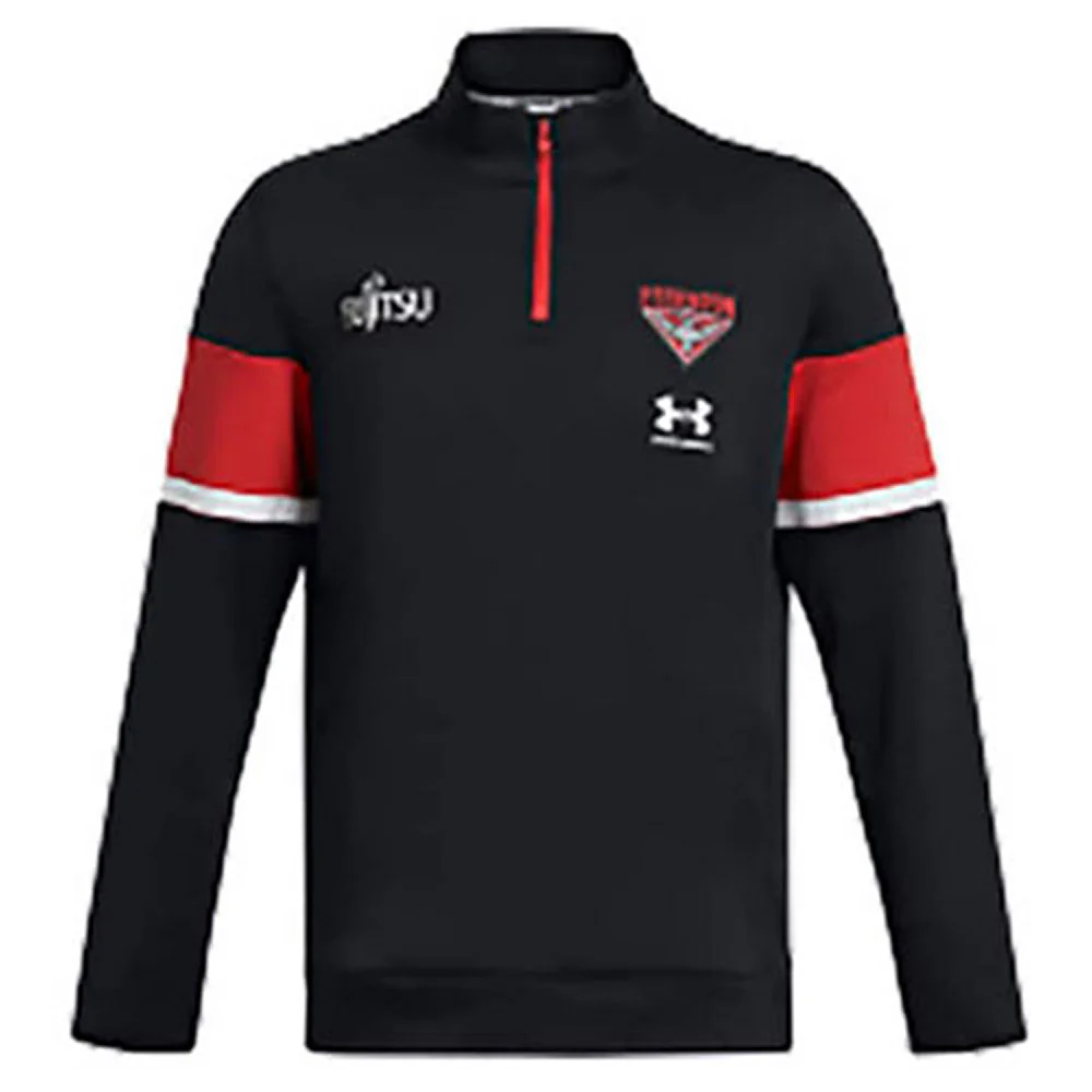 Essendon Bombers 2024 Mens 1/4 Zip Sweater