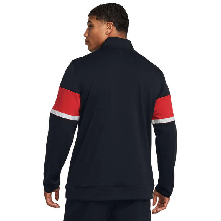 Essendon Bombers 2024 Mens 1/4 Zip Sweater - Image 7